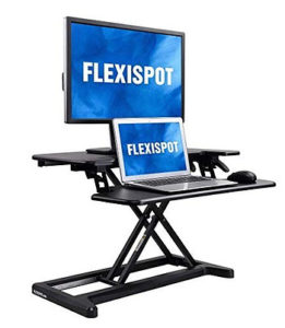 Flexispot M7 28 Inch Alcove Standing Desk Converter