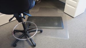 Damaged Anti Fatigue Mat