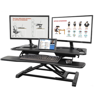 AdvanceUp 2-Tier 37 inches Extra Wide Standing Desk Converter