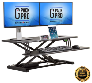 G Pack Pro Electric Standing Desk Converter